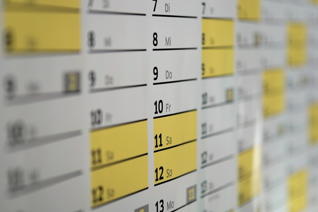 wall calendar